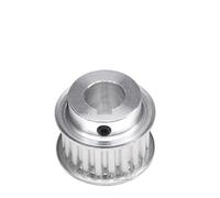 1pc XL Timing Pulley 25 Teeth Keyway Bore 8 10 12 12.7 14 15 16 17 18 20mm Aluminum 25T Synchronous Wheels for Belt Width 10mm(Bore 10l4x1.8mm)