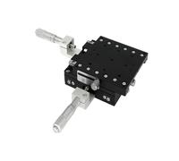 1pc XY Axis Optical Linear Stage Sliding Table - Manual Displacement Platform for Accurate Positioning and Movement(Center,Cross Roller Guide 60mm)