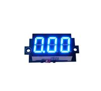 1pc YB20C Ammeter 0-10A 20A 30A 50A 100A 500A Current Meter LED Digital Ampere Meter Amp Panel Meter Supply Volt 3.5-30V(Blue,DC1A)