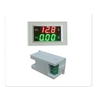 1pc YB4835VA Digital Voltmeter Ammeter 3.5-30V 4.5-100V LED Display Voltage Current Meter Volt Amp Panel 999mA 10A 20A 50A 100A(White Cover,5A_DC14-300V)