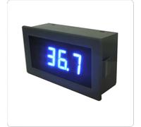 1pc YB5140TM LED Digital Thermometer Car Temperature Meter Tester Probe Cu100 BA1 G53 R N E T PT100 J K Type Thermocouple Sensor(Blue,BA2_POWER SUPPLY 12V)