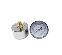 1pc YE-60Z axial diaphragm pressure gauge vacuum negative pressure gas gauge micro pressure water column gauge-10 60KPA thread 1/4