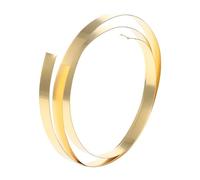 1pc Yellow Brass Foil Sheet Roll - 1000mm x 10mm, Flexible Gold Metal Strip for Jewelry Making and Craft Projects(0.6x10x1000mm)