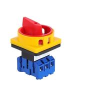 1pc YMD11-32A 3P Manual Disconnecting Load Break Isolator Switch High Voltage 32A 690V OF-OFF Padlcok Replace(32A 4P)