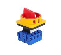 1pc YMD11 3P 690V 40/63/80/100A Isolator Switch Padlock Disconnect Selector With ON-OFF Panel Power Control Replace LW30(4P Switch,25A)