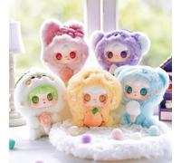 1PC Yooki V10 Blind Box Gourmet Restaurant Series Plush Figures Cute Vinyl Face Doll Collectible Mystery Stuffed Toys Keychain Bag Pendant Collectible for Birthday Gift