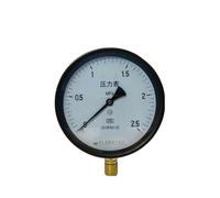 1pc YTH150 high temperature pressure gauge steam boiler 0-0.6 1 1.6 2.5MPA air pressure 150mm(0-1)