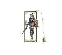 1PC Zenless Zone Zero Figure Metal Bookmark Game Bookmark with Chain (Style 17)