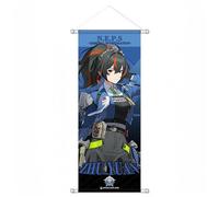 1PC Zenless Zone Zero Scroll Poster Wall Hanging Forged Cloth Painting Decor Room Bedroom for fans (STYLE 4)