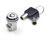 1pc Zinc Alloy Drawer Tubular Cam Lock for Door Mailbox Cabinet Cupboard with 2 Keys - Secure Your Belongings(XK223-3)
