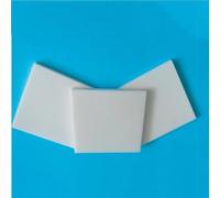 1pc Zirconia Ceramic Square Sheet - 100x100x0.3 mm, High Temperature Resistant Insulation Board, Zirconia Substrate