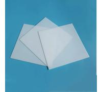 1pc Zirconia Ceramic Square Sheet - 100x100x0.9mm, Ultra High Temperature Resistant Insulation Board for Industrial
