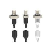 1pc ZP2-AN Series Pneumatic Vacuum Chucks ZP2-05/08/11ANS/N/GS Black NBR MINI Vacuum Suction Cup with A3 A4 A5 Fitting(ZP2-08ANGS)