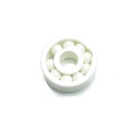 1PC ZrO2 6002 MAX Full Ceramic Bearing - 15x32x9 mm Self-Lubricated Ball Bearing for Radial Load Applications