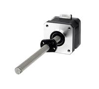 1PCS 0.03mm Linear Stepper Motor NEMA 23 57mm Stepper Motor with Lead Screw 60-460mm Tr8/9.52/10 Thrust 370N-980N(57X55 760N Tr9X2-200)