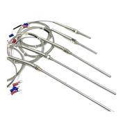 1pcs 0-400℃ M8 K Type 1m 2m 3m 5m Probe Length 50mm 150mm 100mm 200mm Probe Screw Thread Cable Thermocouple Oven Temperature Sensor(M8 K,Probe Length 150MM,1m)