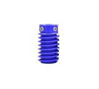 1pcs 0.5/0.8/1.5 Module Worm Bore 4/5/6/8/10/12mm POM Gear Worm Shaft with Keyway for CNC equipment(B-Type 0.8 Module Bore 6mm)