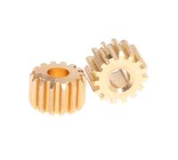 1PCS 0.5M Modulus 8T 9T 10T 11T 12T 14T 15T 16T Teeth Copper Transmission Gear For Remote Control Aircraft RC Car Model Gear Box New(A3)
