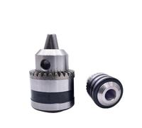 1pcs 0.6-6mm B10 3/8 24UNF Thread Drill Chuck Conversion Drill Chuck Wrench Into Electric Drill Keyless 3 Jaw Chuck (Color : 0.6-6mm B10)