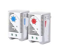 1pcs 0~60℃ Cabinet Temperature Controller Centigrade Mechanical KTO011 Red & KTS011 Blue Industrial Thermostat(ATO011)