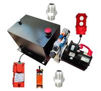 1pcs 0.8 kW Double-Acting Remote-Controlled Hydraulic Power Unit(60V)