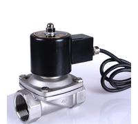 1pcs 1-1/2" Stainless Steel Explosion Proof Solenoid Valvefor Installation in Surface Plants or in Mines(24VAC_Normally Closed)
