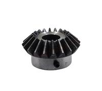 1Pcs 1:1 Bevel Gear 2.5M 12 15 Teeth 2.5 Module 12T 15T 90 Degrees Steel Gears Keyway Bore 10 12 14 15 16 18mm(18mm (keyway 6mm),12 Teeth (1pcs))