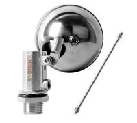 1pcs 1/2" 3/4" 1" 1-1/4" 1-1/2" 2" Stainless Steel 304 Float Valve, Water Level Control Floating Ball Valve Flow Cistern/Expansion(1-1/4")(1/2")