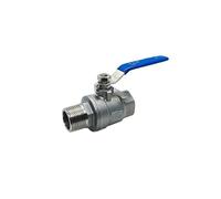 1PCS 1/2" 3/4" 1" 1-1/4" 1-1/2" 2" Two-Piece Inner and Outer Wire Ball Valve 304 Stainless Steel Two-Piece Ball Valve(2")