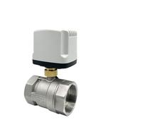 1pcs 1/2" 3/4" 1" 2" Motorized Ball Valve Stainless Steel DN15 DN20 DN25 DN50 IP65 Waterproof Electric Ball Valves AC/DC 220V 24V 12V(1/2",220VAC_CR03)