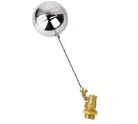 1pcs 1/2" 3/4" 1" Double Angle Copper Float Ball Valve, Float Valve for Water Tank/Bucket/Tower/Cooling Tower (Color : 1")(1/2)
