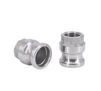 1pcs 1/2" BSPT Female x Type A Camlock Quick Disconnect Coupling 304 Stianless Cam Groove for Hose Pumps Homebrew 3/4" 1" 2"(316,A_1/2")