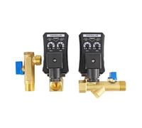 1pcs 1/2 Electronic Drain Valve Air Compressor Filter Dry Storage Tank Cooler Electromechanical Magnetic 220v(Automatic Drain)