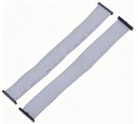1Pcs 1.27mm Pitch Gray Flat Ribbon Data Cable IDC Double Ends Same Direction 6P/10/14/16/20/30/34/40/50 Pin JTAG ISP Download