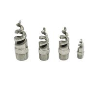 1pcs 1/4 "-2" BSP304/316L Stainless Steel Spiral Cone Atomizing Nozzle Spray Sprinkler Heads for Garden and Lawn Irrigation(Gold,SUS316)