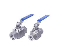 1pcs 1/4" 3/8" 1/2" 3/4" 1" Female 304 Stainless Steel Shut Off Ball Valve(0.75 Inch)