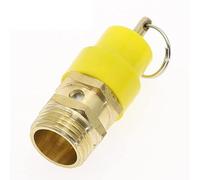 1PCS 1/4'' 3/8" 1/2" BSP 1/3/4/5/6/7/8/10/12KG Air Compressor Safety Relief Valve Pressure Release Regulator For Pressure Piping(3/8",10KG)