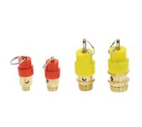 1pcs 1/4'' 3/8" 1/2" Thread 1KG - 12KG Air Compressor Safety Release Relief Valve Connector Air Gas Pressure Relief Regulator(1/8",4KG)
