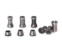 1PCS 1/4'' 6MM 6.35MM 8MM 12.7 MMShank Milling Cutter Collet Chuck Engraving Trimming Milling Cutter for Wood Router Bits Woodworking Router Bit Set for Wood Planer(AB 6)