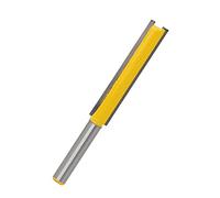 1Pcs 1/4-Inch Shank Long Straight Router Bit Set Double Flute Straight Bits Wood Milling Cutter Woodworking Tools, 3/8" Cutting Dia(50mm)