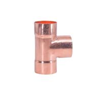 1pcs 1/4 "to 25mm Copper Terminal Feeding tee(ID 42mm Wall 1.2mm)