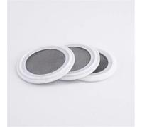 1PCS 1.5" 2" 3" 3.5" 4" Tri Clamp 10-500 Mesh Filter Screen 304 316 Stainless PTFE Sanitary Gasket Seal Strip Wine Making Kit(30 Mesh,91mmOD-3 Inch TC)