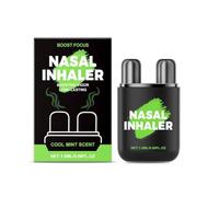1pcs 1.8ml Cleansing Nasal Inhaler Diffuser Sniffer Double Hole Herbal Repair Repair Box Inhaler Box Nasal Natural Herbal Nasal