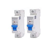 1Pcs 1 Pole 230V CType Mini Circuit Breaker Cutout Miniature Household Air Switch Mcb Mounting 18mm Din Rail (Size : 25A)(50A)