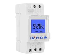 1pcs 1 Second to 168 Hours Programmable Electronic Time Clock 16A 30A 110V 220V Big LCD Backlight Display with Lock Function(16A)