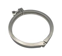 1PCS 10" Single Pin Heavy Duty Tri Clamp Stainless Steel 304 Sanitary Tube Fittings with Wing Nut for Ferrule TC Clamps(12IN)