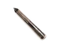 1pcs 100-120mm Crystal Quartz Wand with Round Bottom, 24-Sided