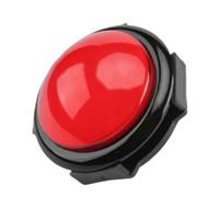 1PCS 100 mm arcade button Round light push(Black,Green)