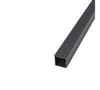 1Pcs 1000mm 3K Full Carbon Fiber Square Tube Twill Matte, for Surface Dedicated to Multi-Rotor Accessories(28X28X26MM)