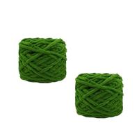 1PCS 100g/ball Chenille Knitting Yarn Soft Ice Strip Line Cotton Yarn DIY Wool Yarn for Hand Knitting Scarf Thick Wool Crochet Kits for Beginners Adults(48989-09-2pcs)